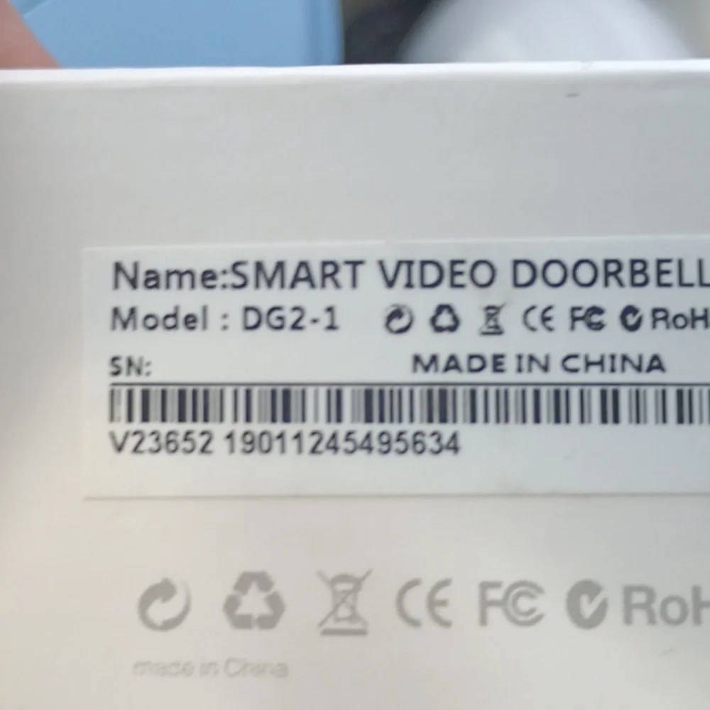 Smart Video Doorbell with WiFi